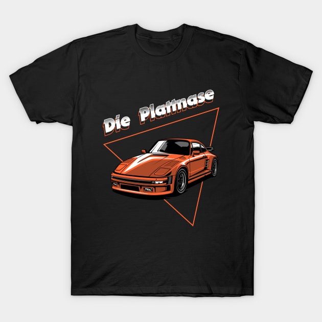 Porsche 930 Slantnose T-Shirt by aredie19